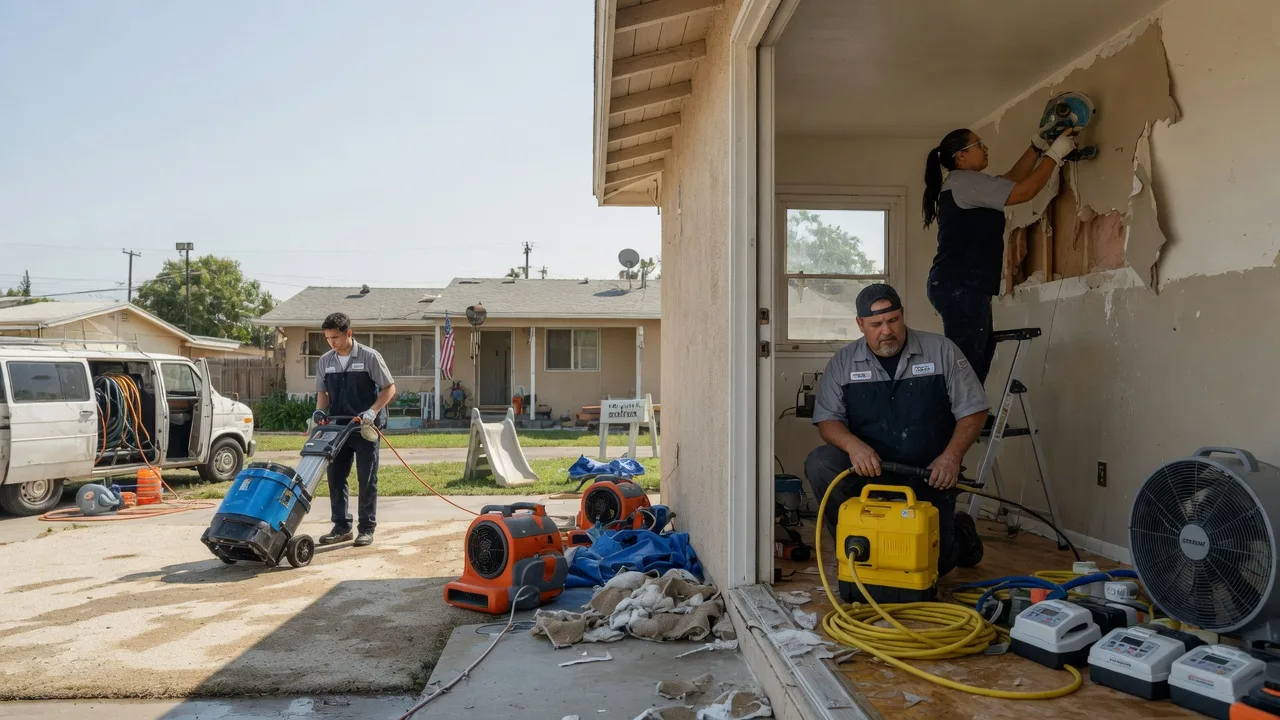 Water Damage Restoration in Combined Locks, WI near me